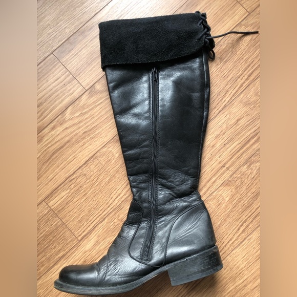 Leather Over the Knee Boots ~ New heals added - Picture 6 of 6